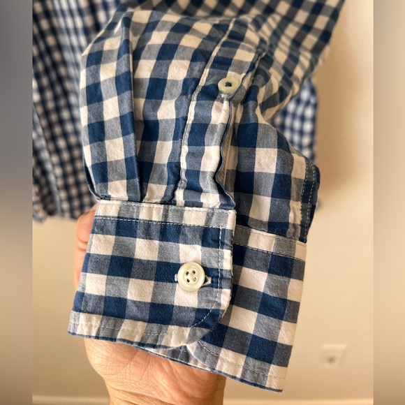 OLD NAVY Blue Gingham S - Picture 2 of 6